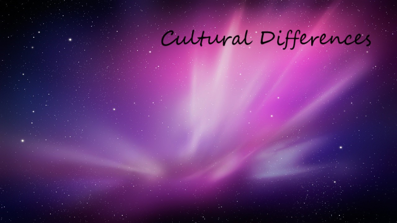 Cultural Differences